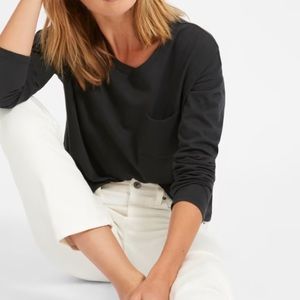 Everlane long-sleeve box-cut tee